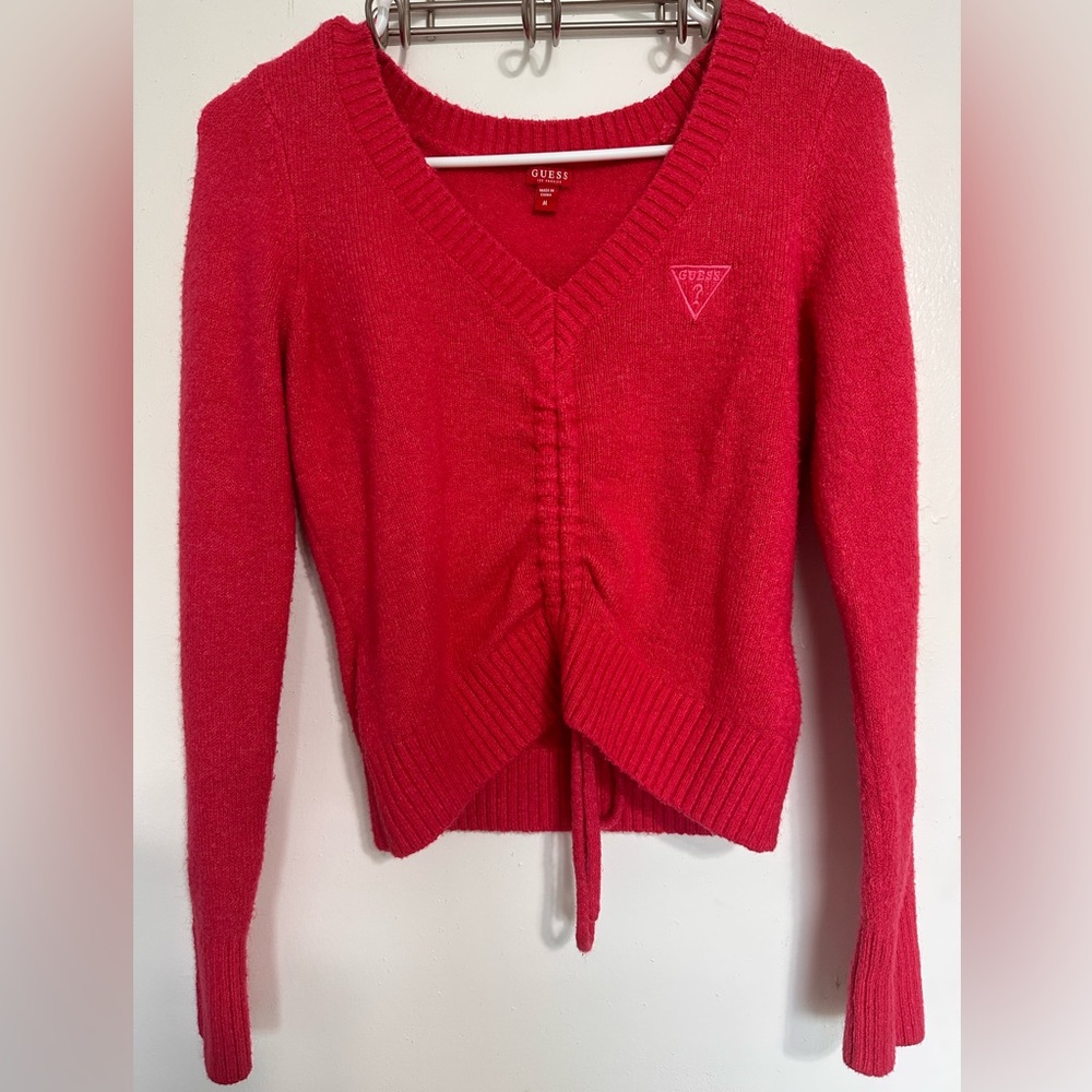 Guess Hot Pink Sweater Size M
